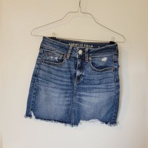 American Eagle Denim Mini Skirt